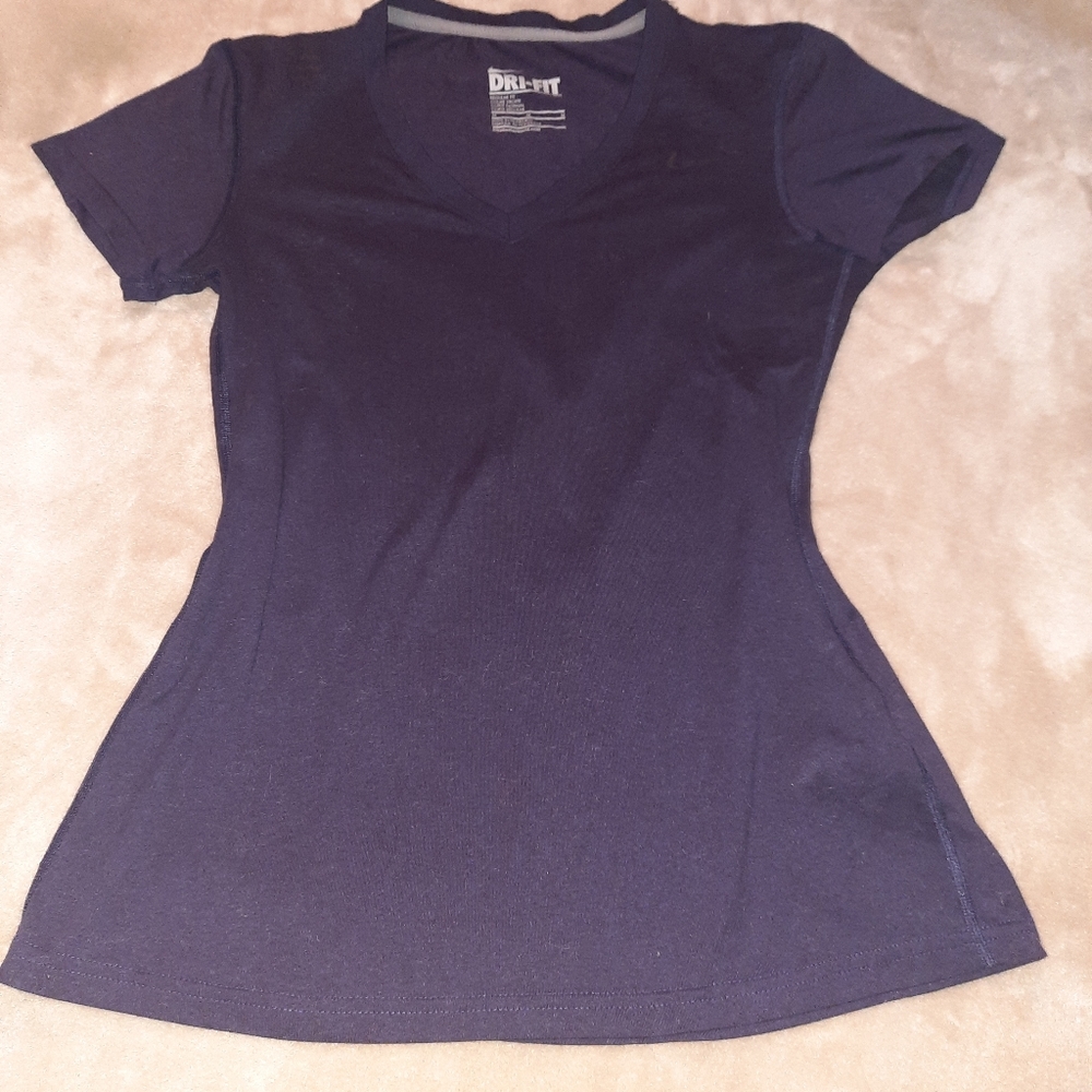 Nike medium dri-fit t-shirt dark purple.